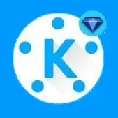 Download Kinemaster Diamond Apk logo